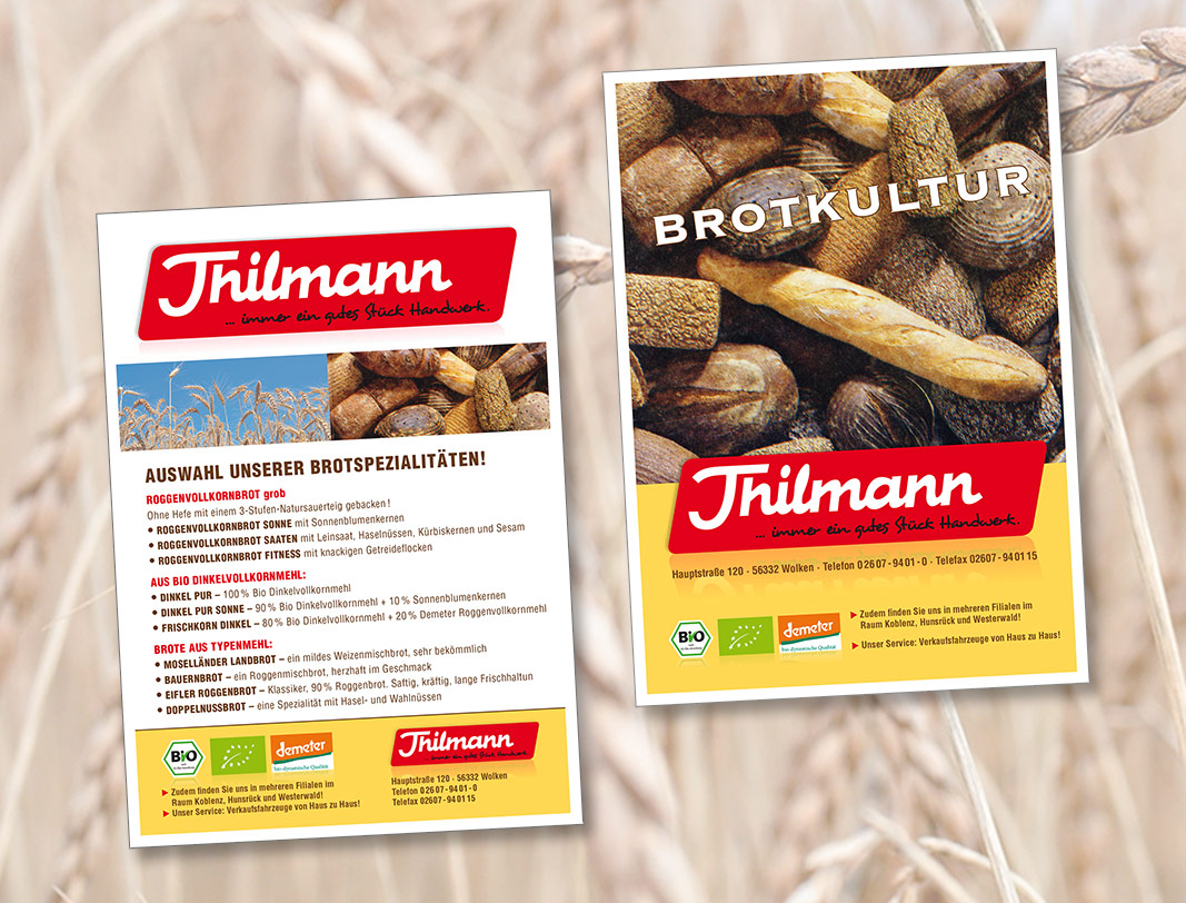 PR Anzeigen | Thilmann Brot GmbH